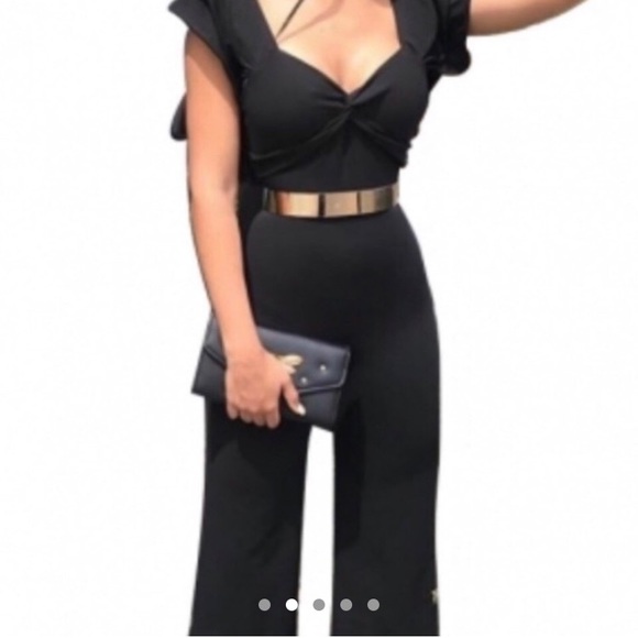 NWT Ruffle Jumpsuit - Picture 1 of 7